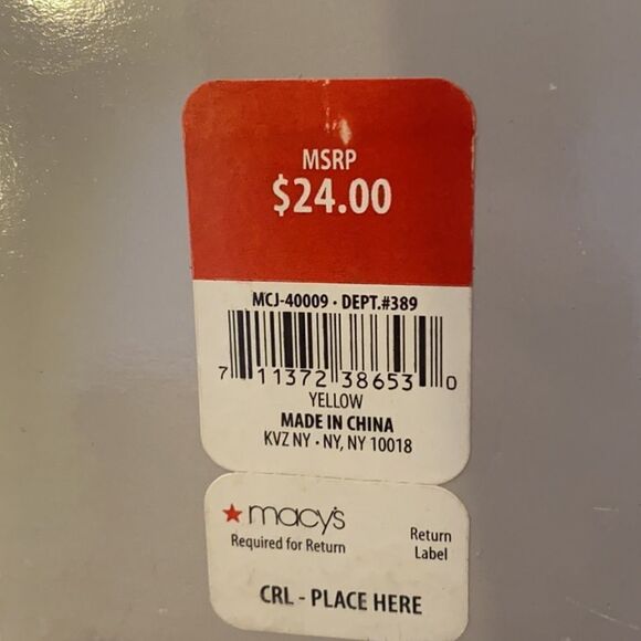 Macy’s Botanical Beads Floral Wrap Ribbon Necklace Summer Boho NWT - Picture 5 of 8